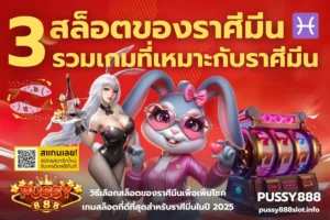 เกมสล็อต AI ประสบการณ์สุดทันสมัย ท้าทายทำเงินง่าย - PUSSY888 3 3 สล็อตของราศีมีน
