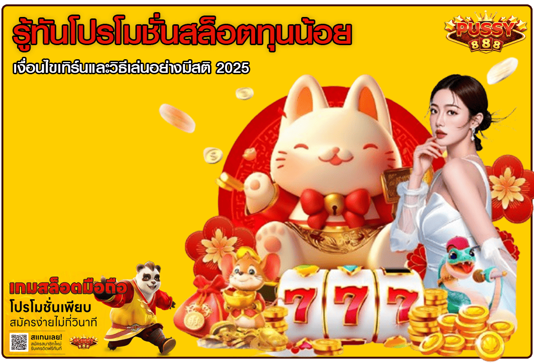 โปรโมชั่นสล็อตทุนน้อย