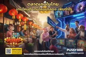 เล่นสล็อตยังไงให้คุ้ม เจาะลึกวิธีเล่นแบบฉลาด เพิ่มโอกาสทำกำไรกับ PUSSY888 23 ตลาดเกมในไทย