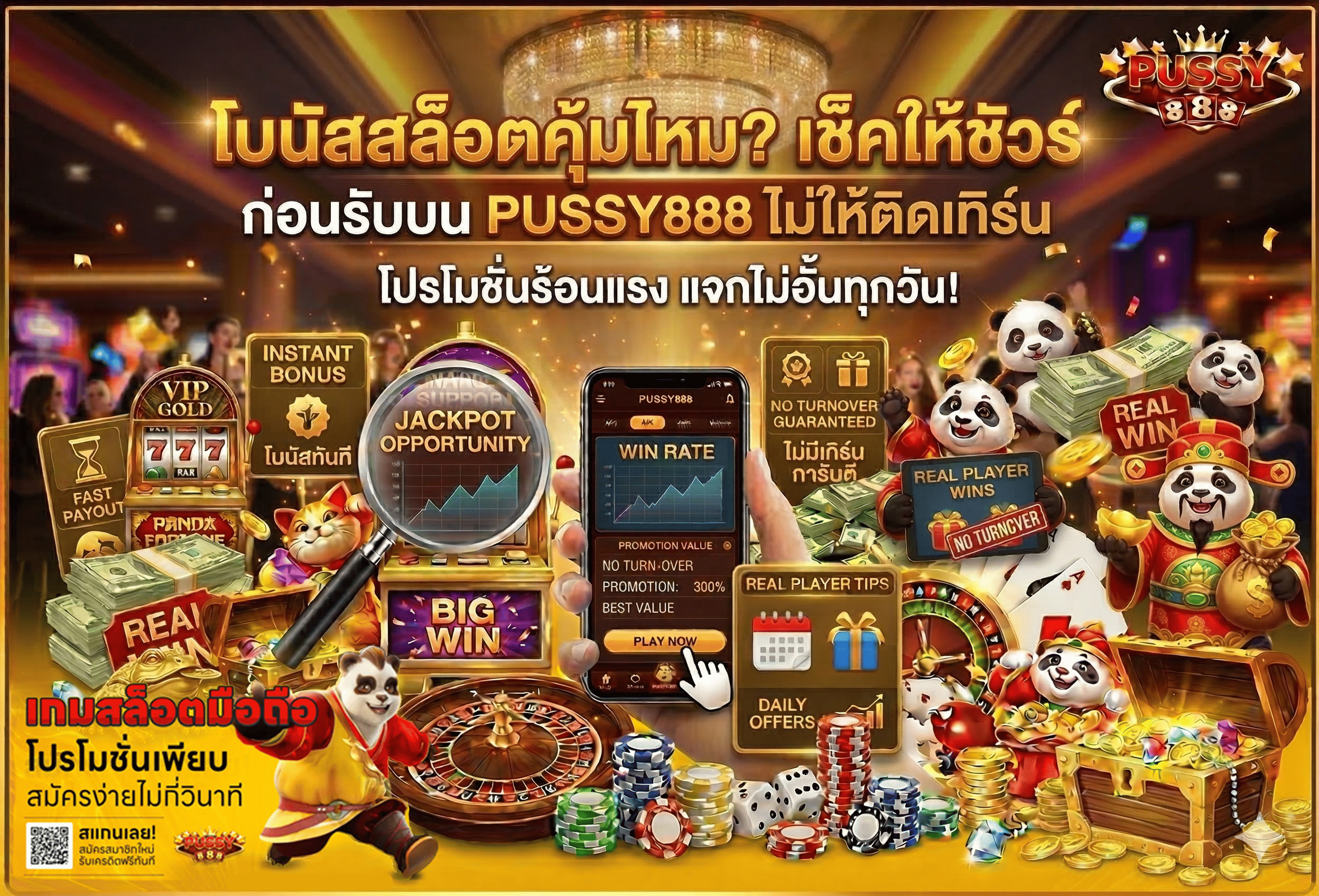 โบนัสสล็อตคุ้มไหม