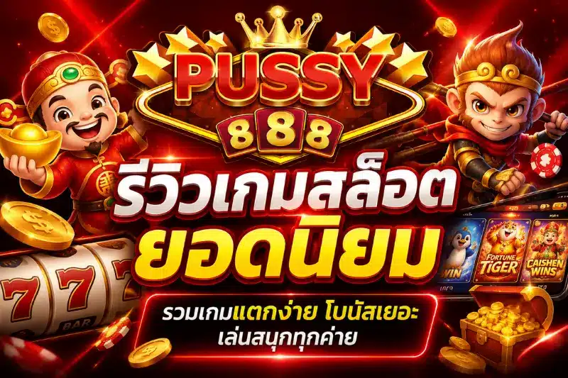 สล็อต Fire Temple เกมใหม่แตกหนัก ฟีเจอร์สุดมันส์ - PUSSY888 3 รีวิวเกมสล็อตยอดนิยม