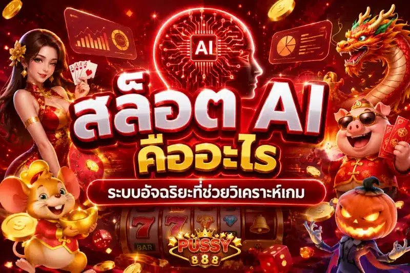 เครดิตฟรี กดรับเอง ที่หน้าเว็บ ทำง่ายอัปเดตล่าสุด - PUSSY888 4 สล็อต AI